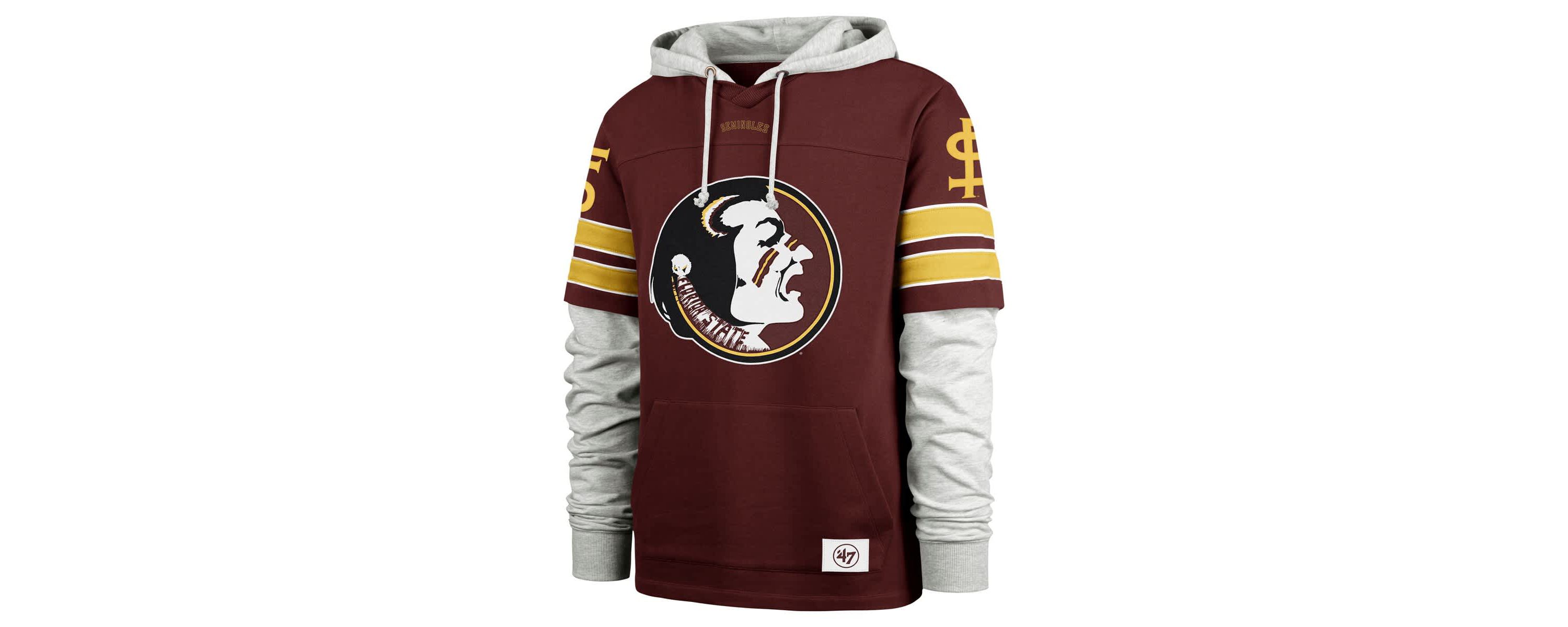 NCAA Florida State Seminoles Blitz Cornerback Lacer Pullover Hoodie