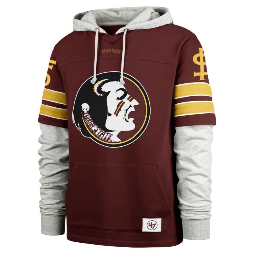 NCAA Florida State Seminoles Blitz Cornerback Lacer Pullover Hoodie