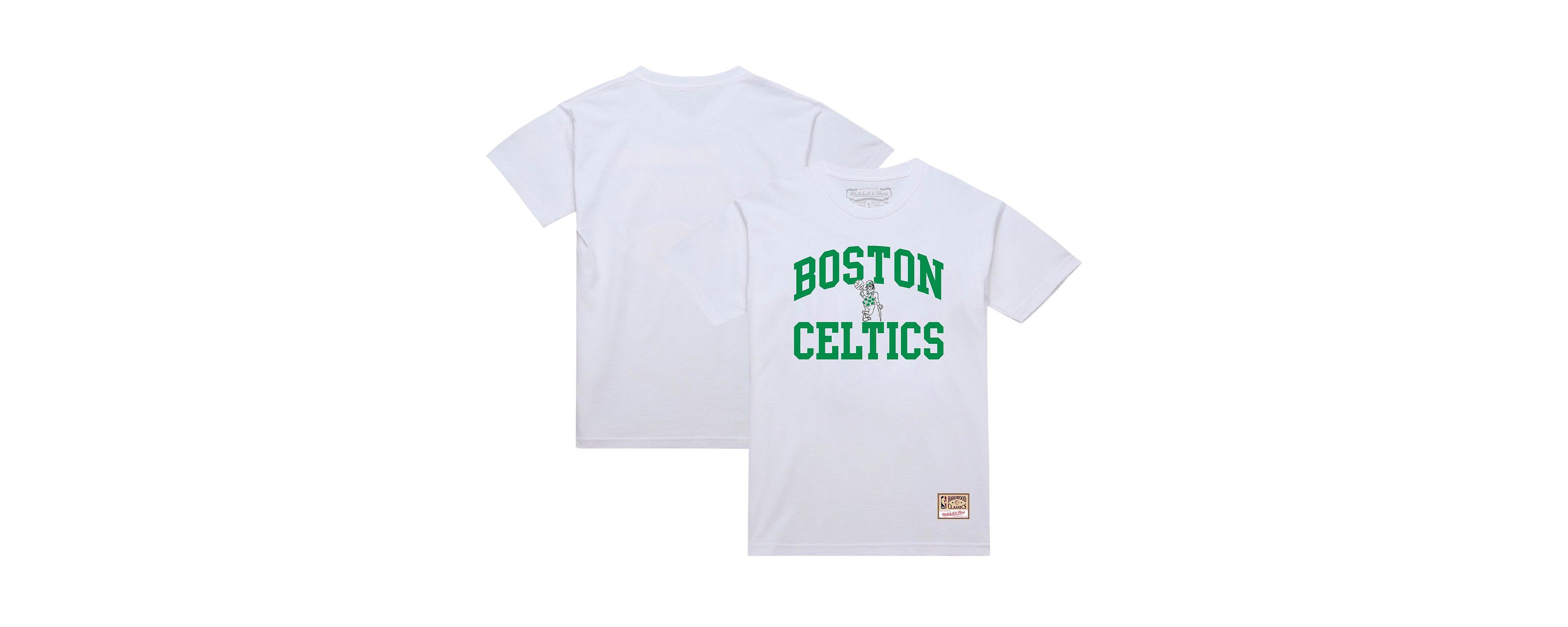 NBA Boston Celtics Hardwood Classics Vintage Warm Up T-Shirt