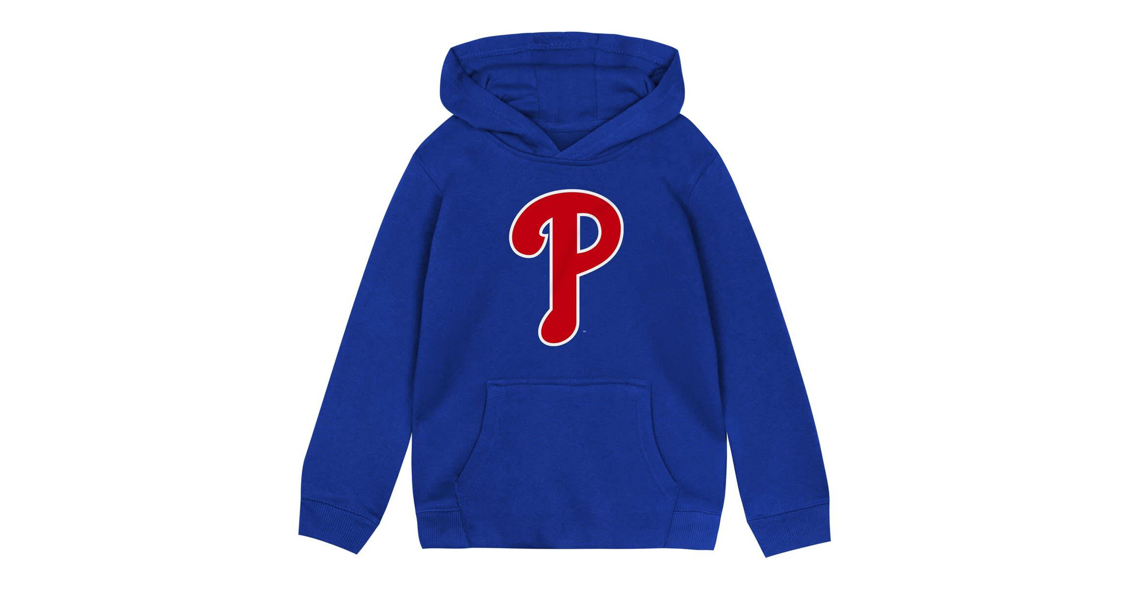MLB Philadelphia Phillies Primary Logo Fleece Pullover Hoodie
