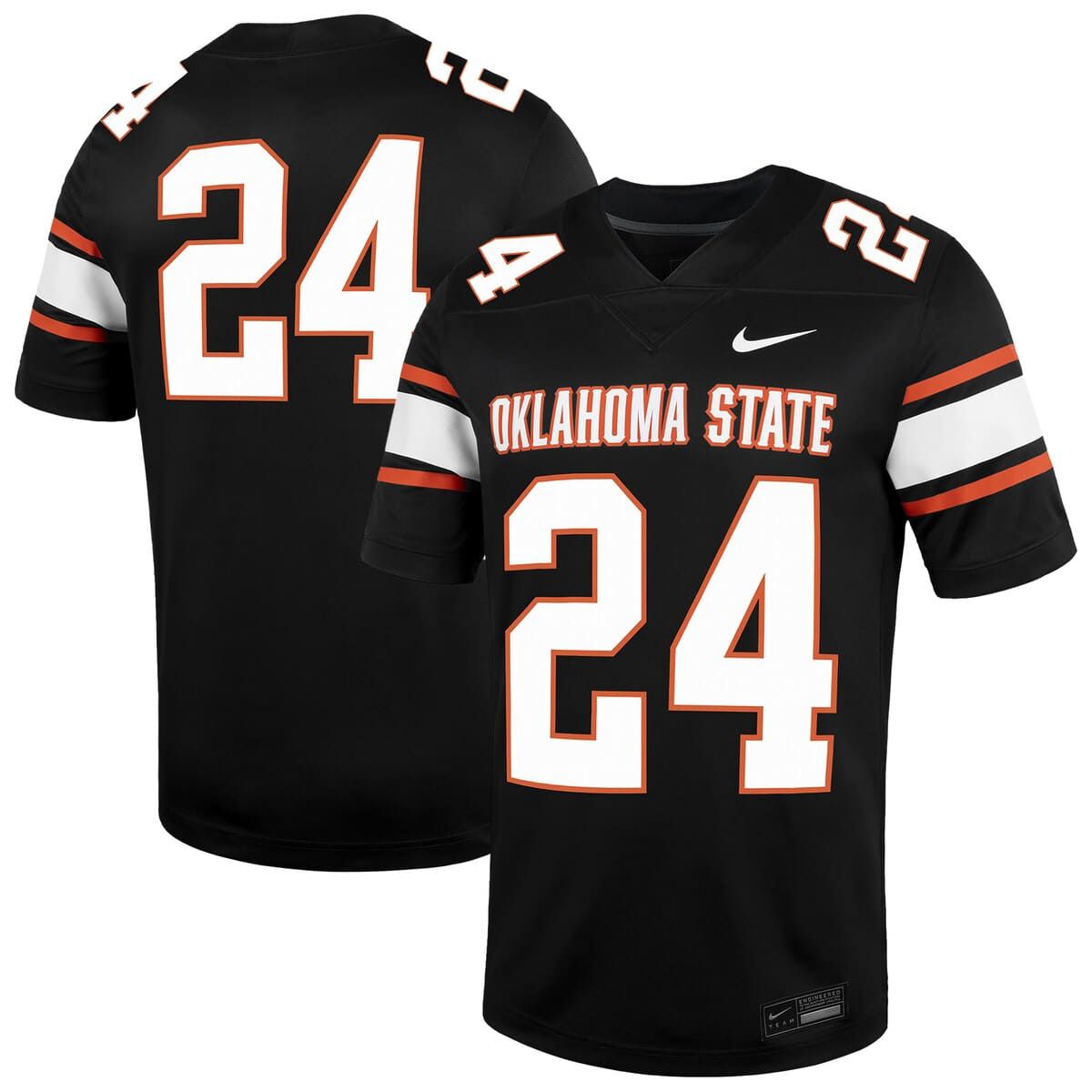 NCAA Nike #24 Oklahoma State Cowboys Untouchable Football Jersey