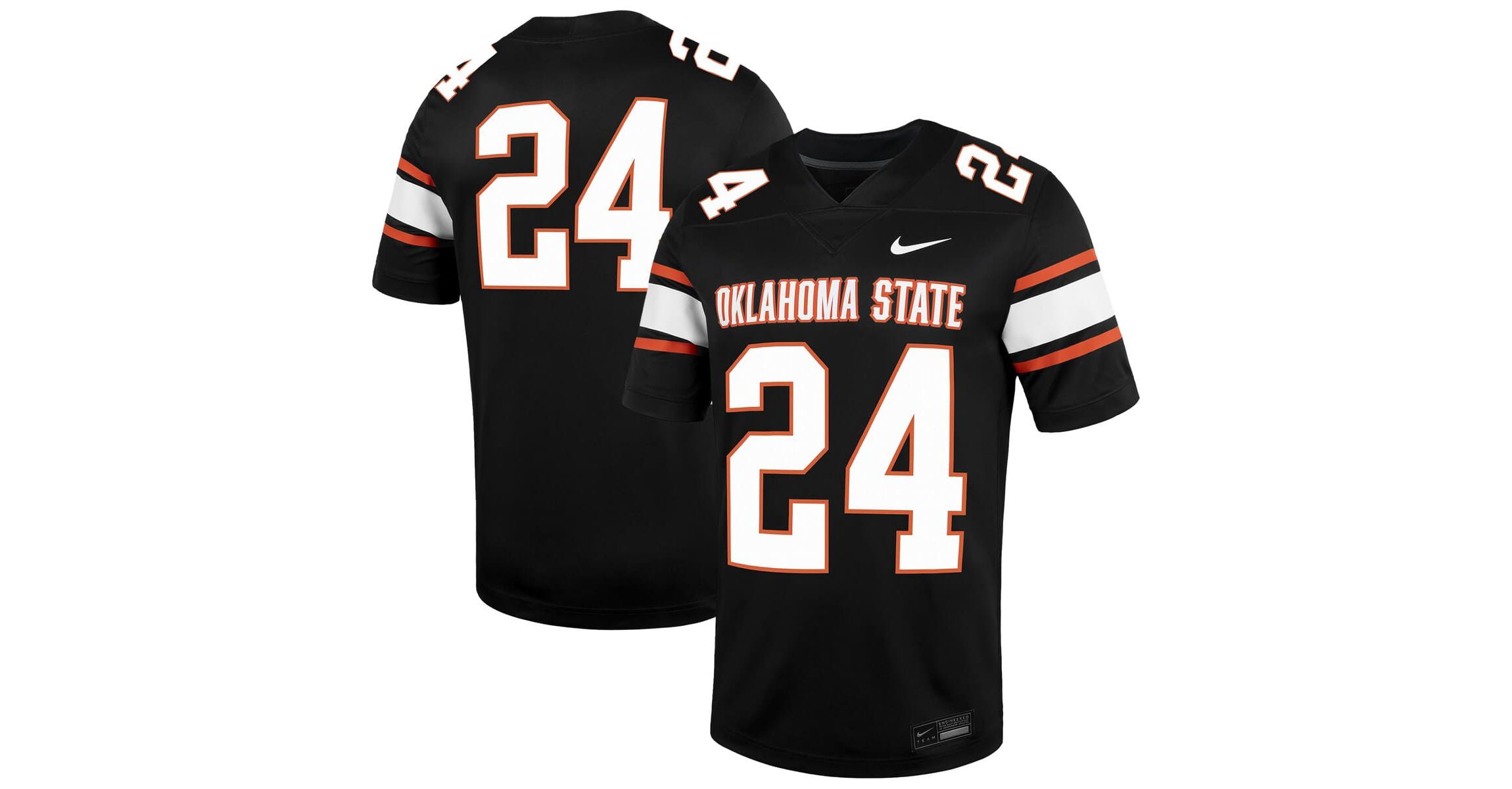 NCAA Nike #24 Oklahoma State Cowboys Untouchable Football Jersey