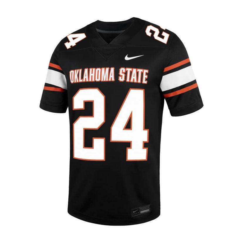 NCAA Nike #24 Oklahoma State Cowboys Untouchable Football Jersey