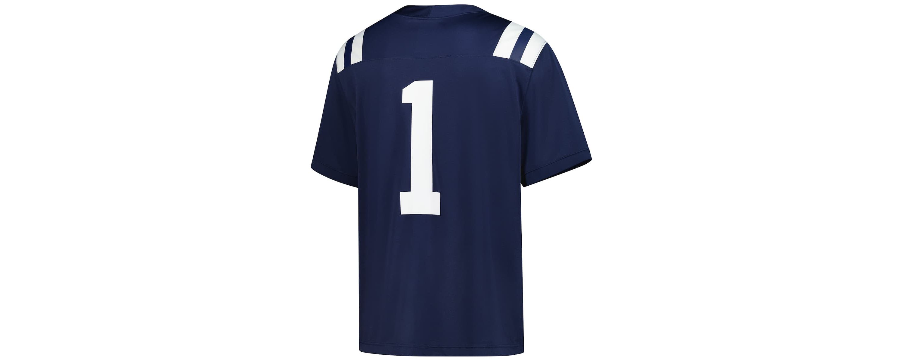 NCAA Nike #1 Ole Miss Rebels Untouchable Football Jersey