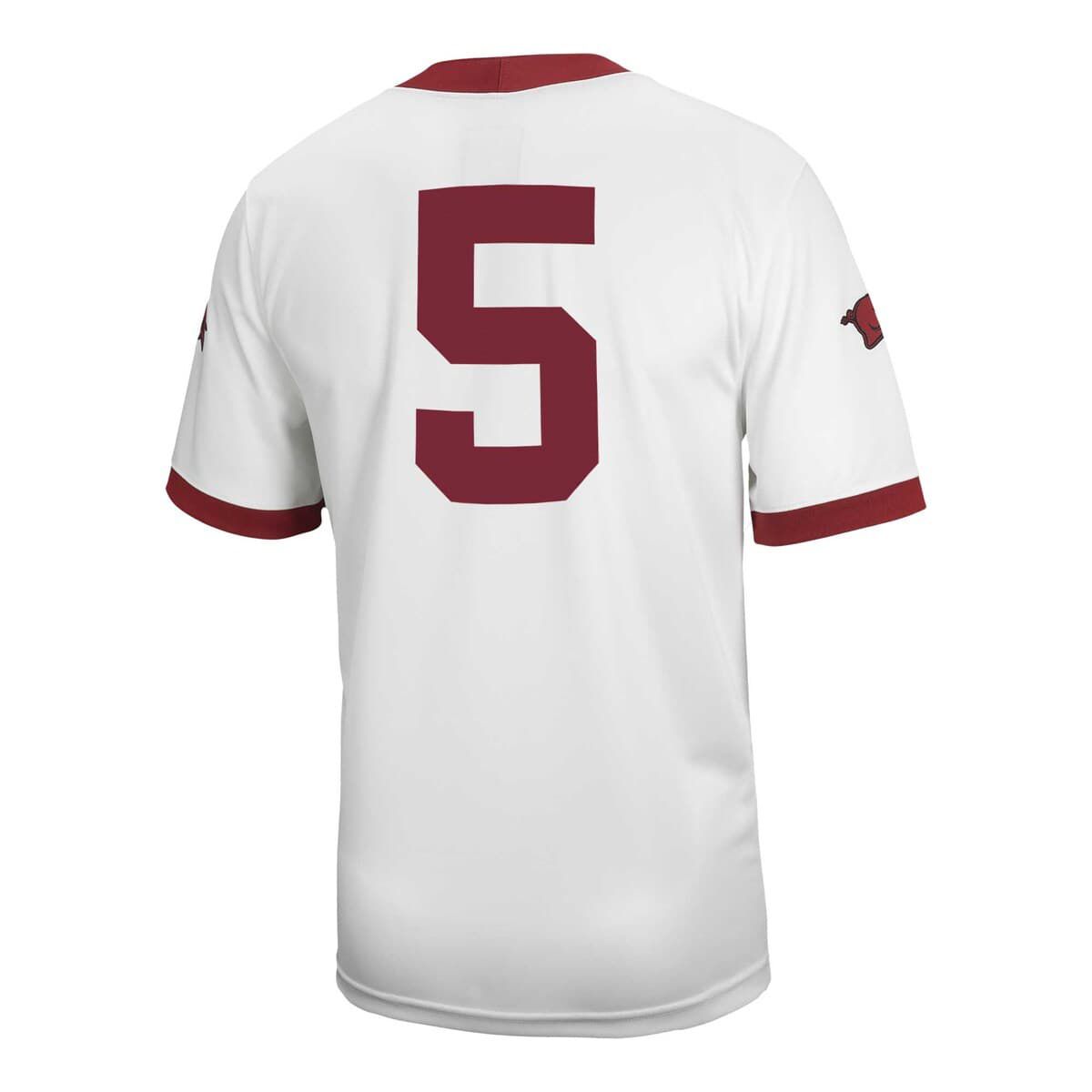 NCAA Nike #5 Arkansas Razorbacks Untouchable Football Jersey