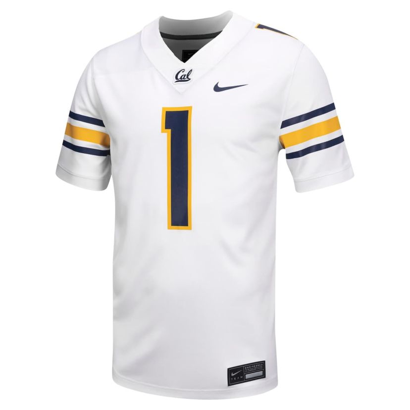 California Golden Bears NCAA Nike #1 Cal Bears Untouchable Football Jersey