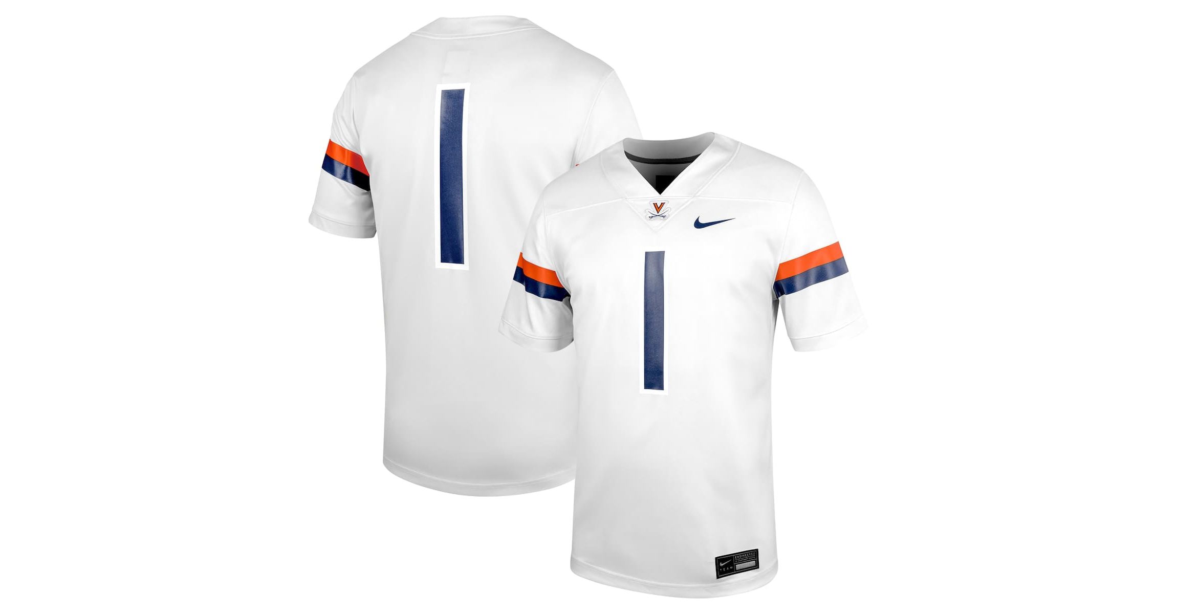 NCAA Nike #1 Virginia Cavaliers Untouchable Football Jersey