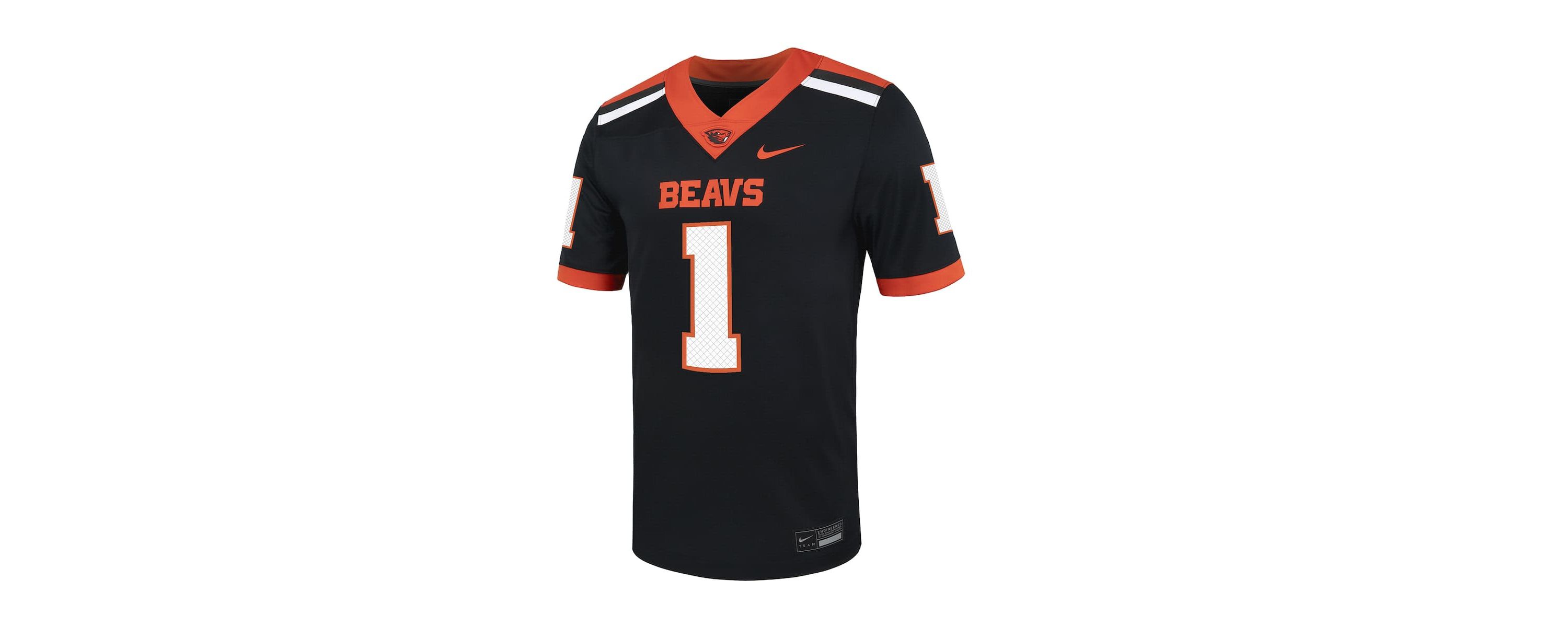 NCAA Nike #1 Oregon State Beavers Untouchable Football Jersey