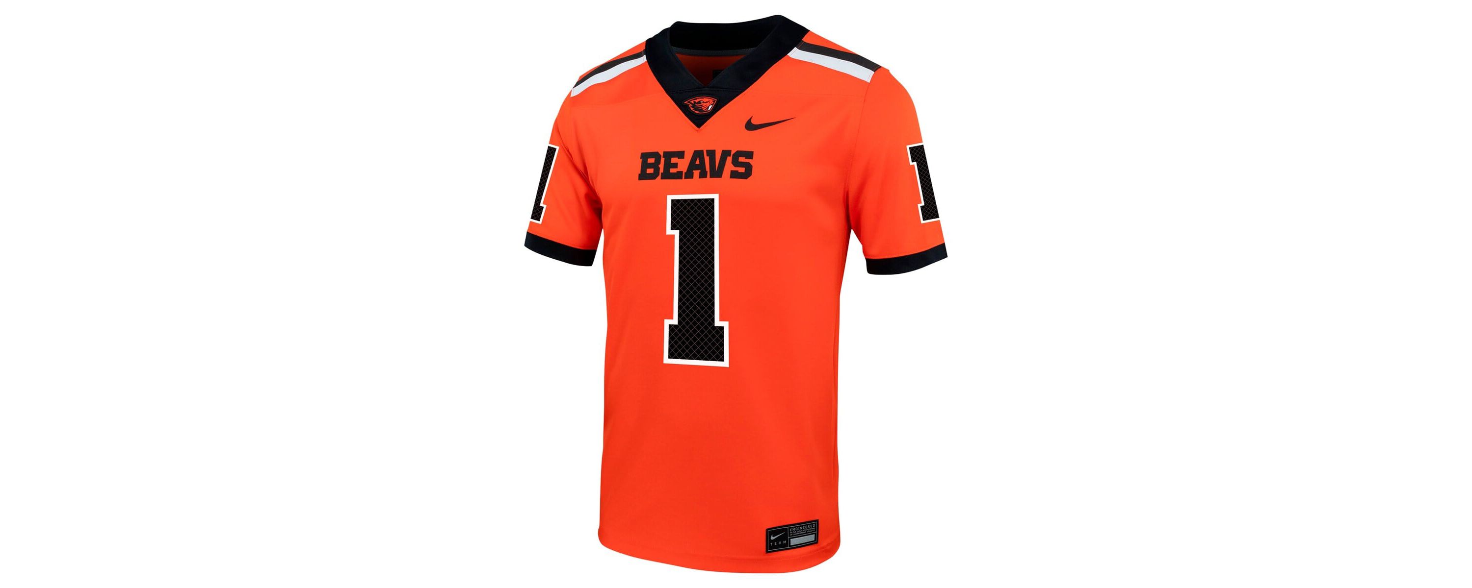 NCAA Nike #1 Oregon State Beavers Untouchable Football Jersey