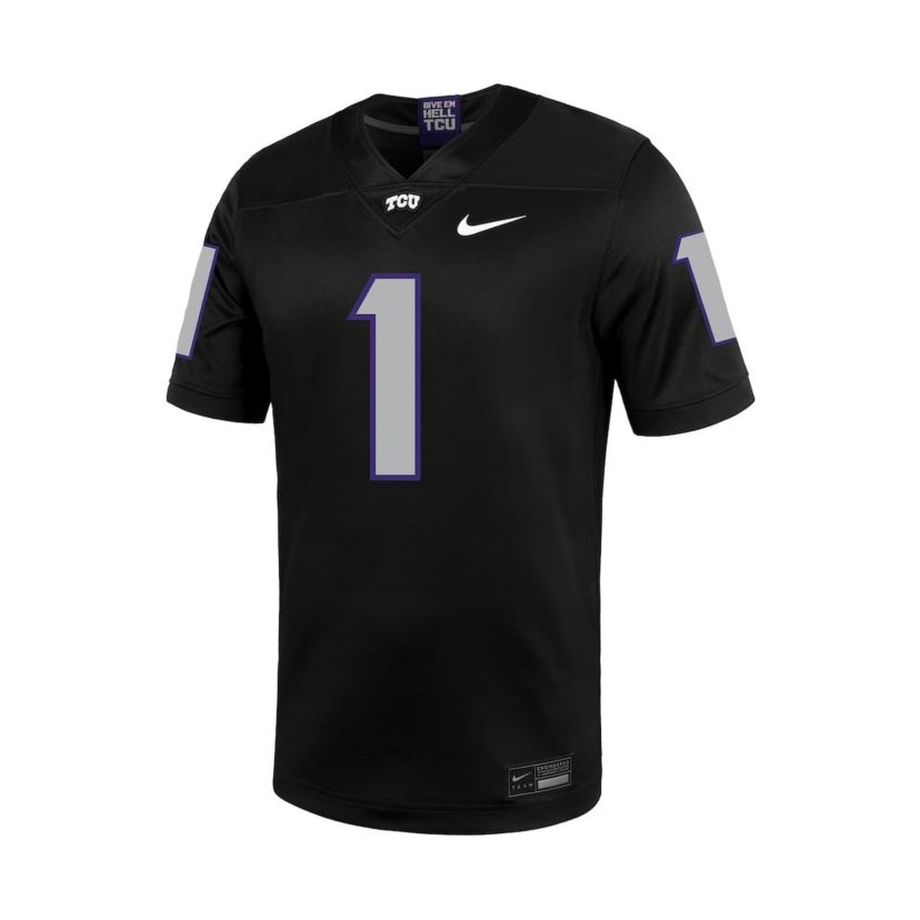 NCAA Nike #1 TCU Horned Frogs Untouchable Football Jersey