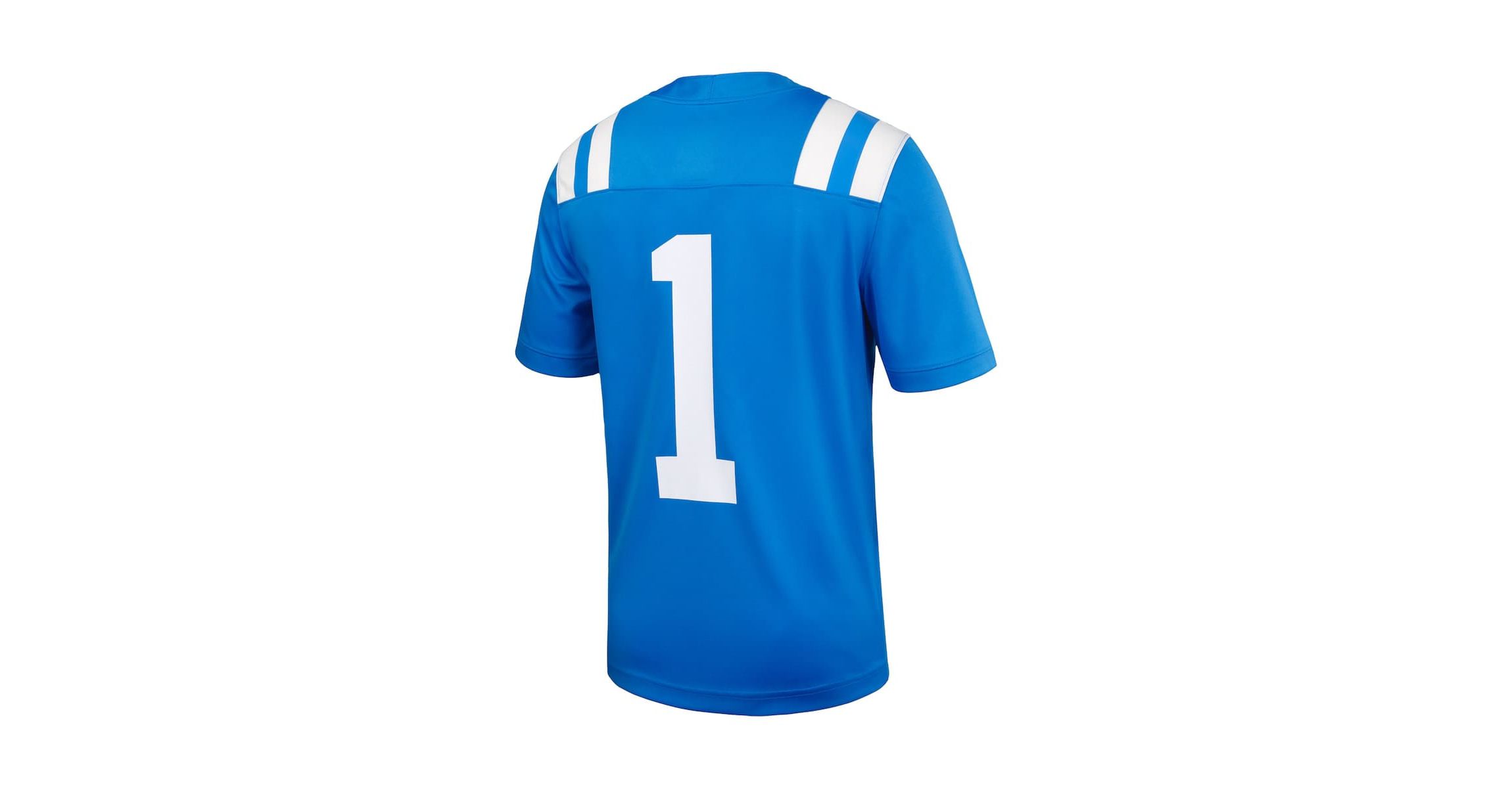 NCAA Nike #1 Powder Ole Miss Rebels Untouchable Football Jersey