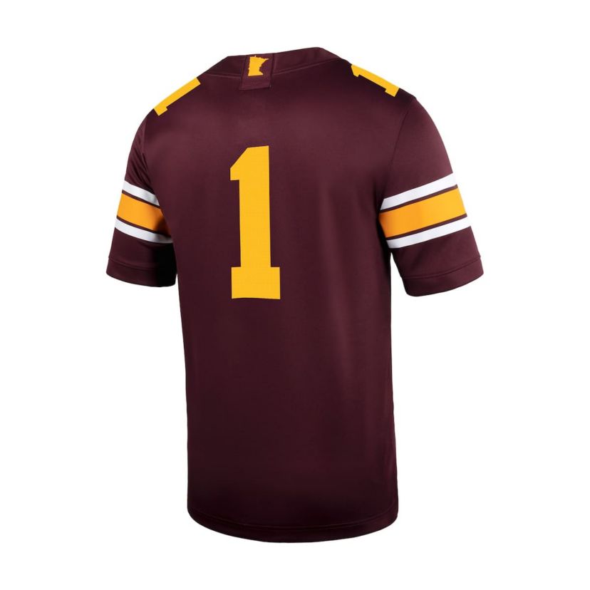 NCAA Nike #1 Minnesota Golden Gophers Untouchable Football Jersey