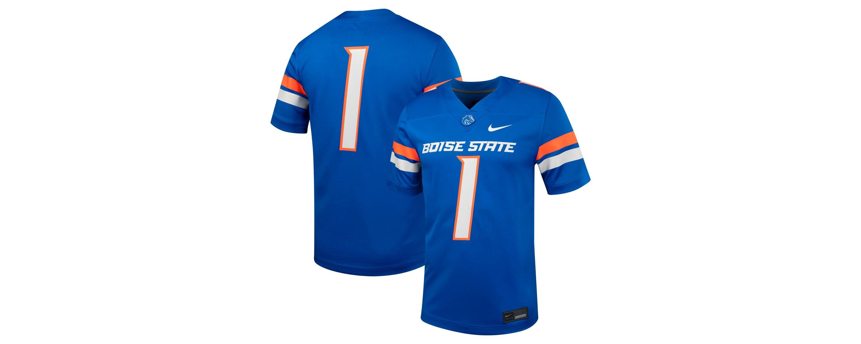 NCAA Nike #1 Boise State Broncos Untouchable Football Jersey