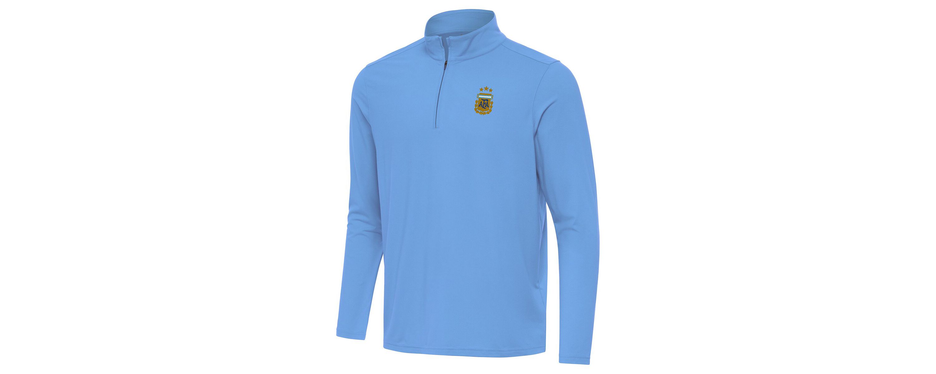 Soccer National Teams Powder Argentina National Team Intent Quarter-Zip Pullover Top