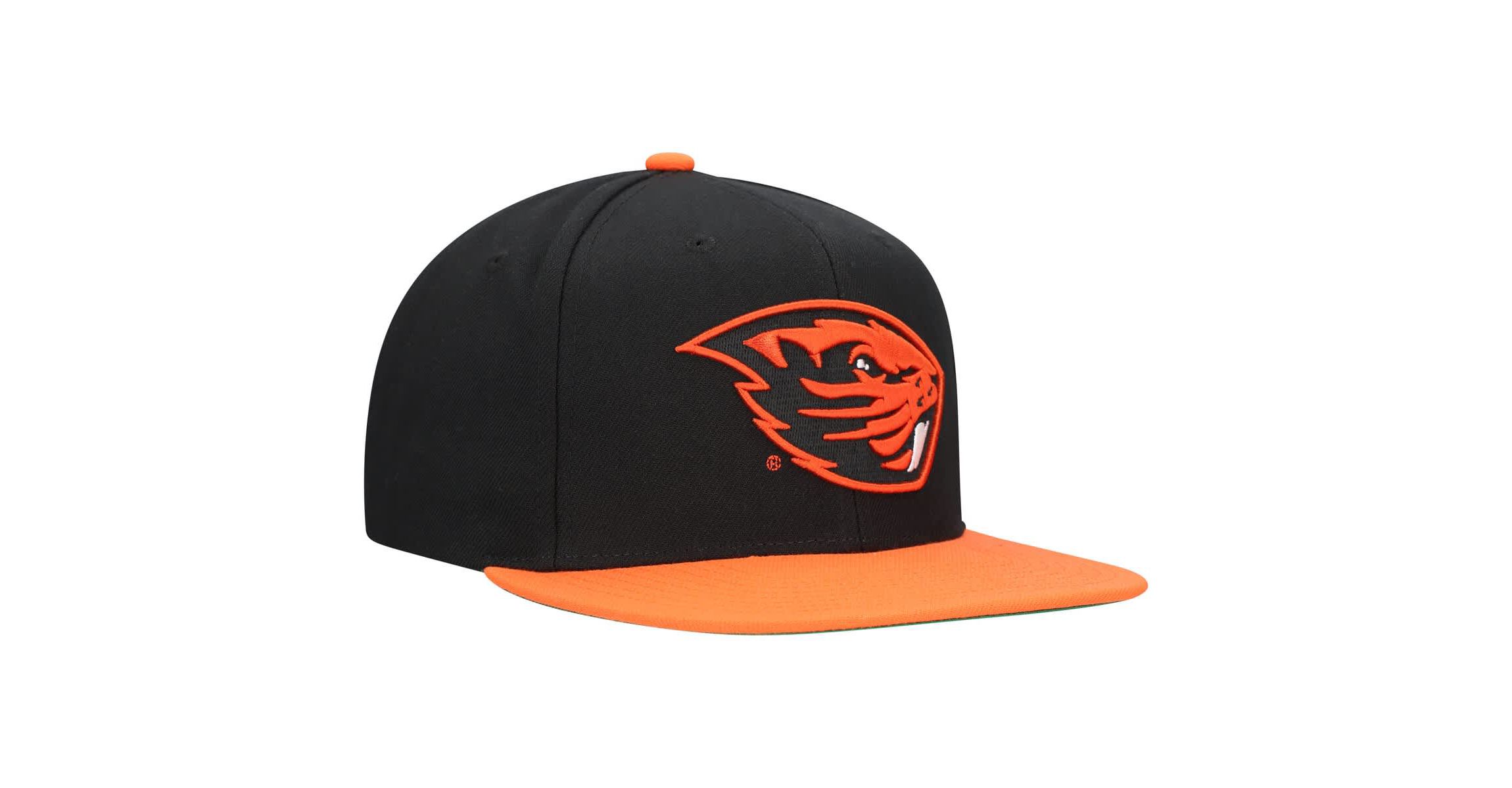 NCAA Black/Orange Oregon State Beavers 2-Tone 2.0 Snapback Hat