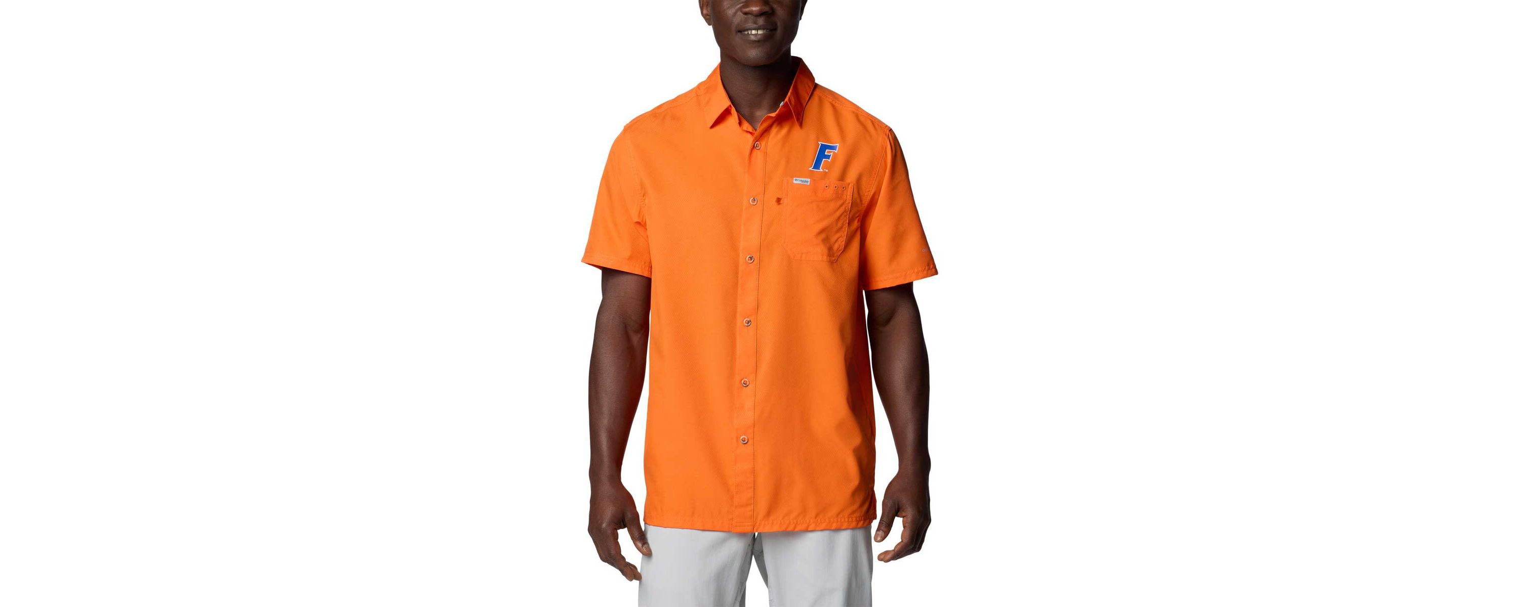 NCAA Florida Gators Slack Tide Button-Up Camp Shirt