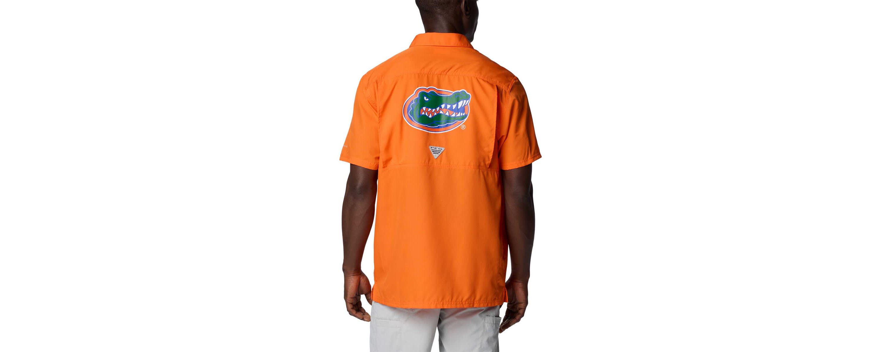 NCAA Florida Gators Slack Tide Button-Up Camp Shirt