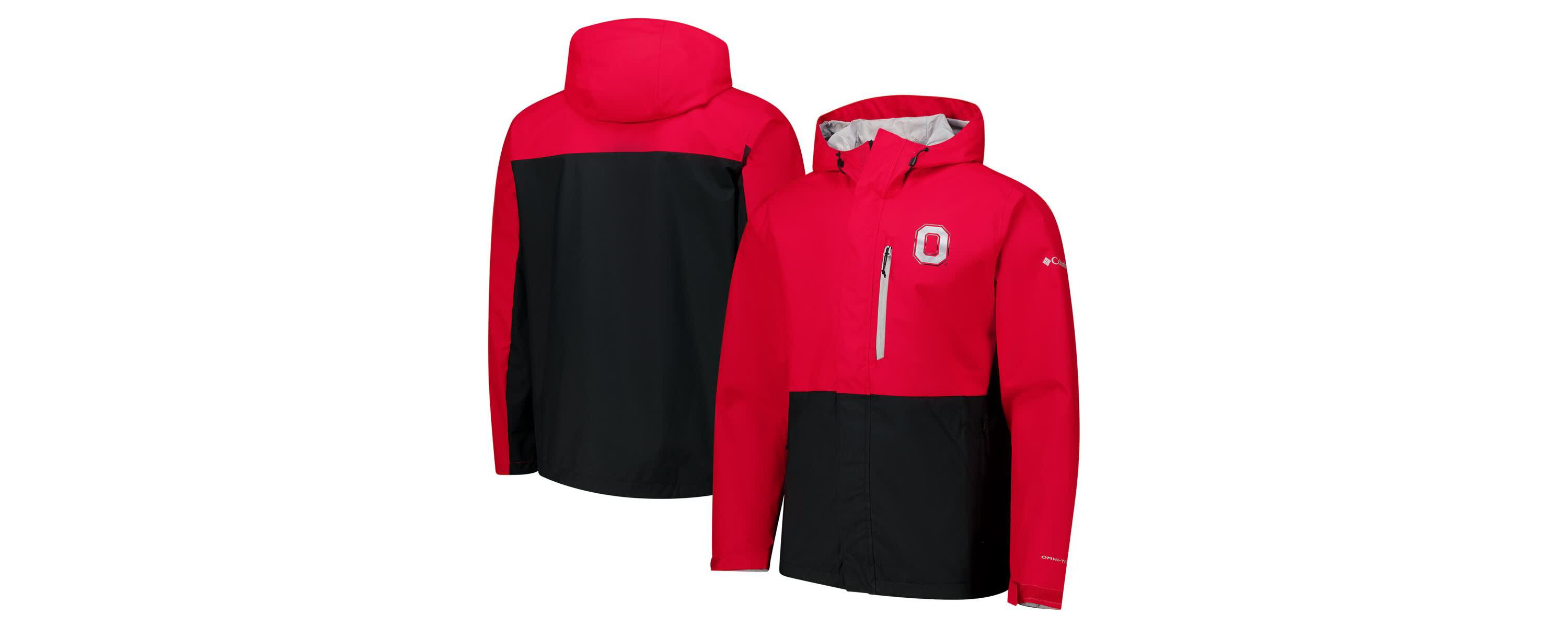 NCAA Ohio State Buckeyes Field Bound Omni-Tech™ Full-Zip Jacket