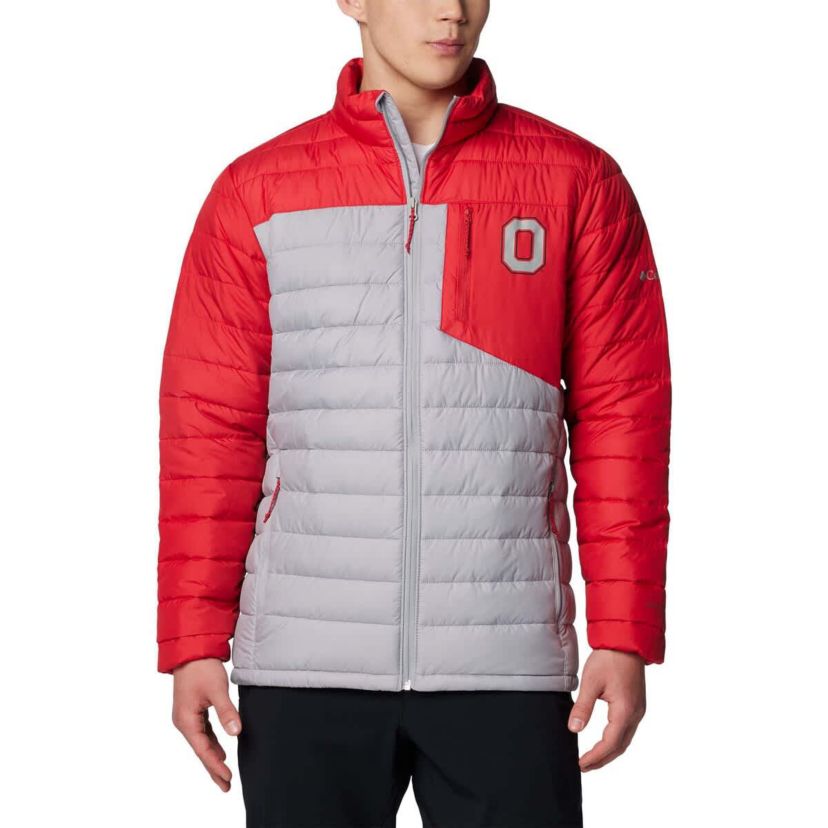 NCAA Ohio State Buckeyes Double Blitz Omni-Heat Infinity Insulated Full-Zip Jacket