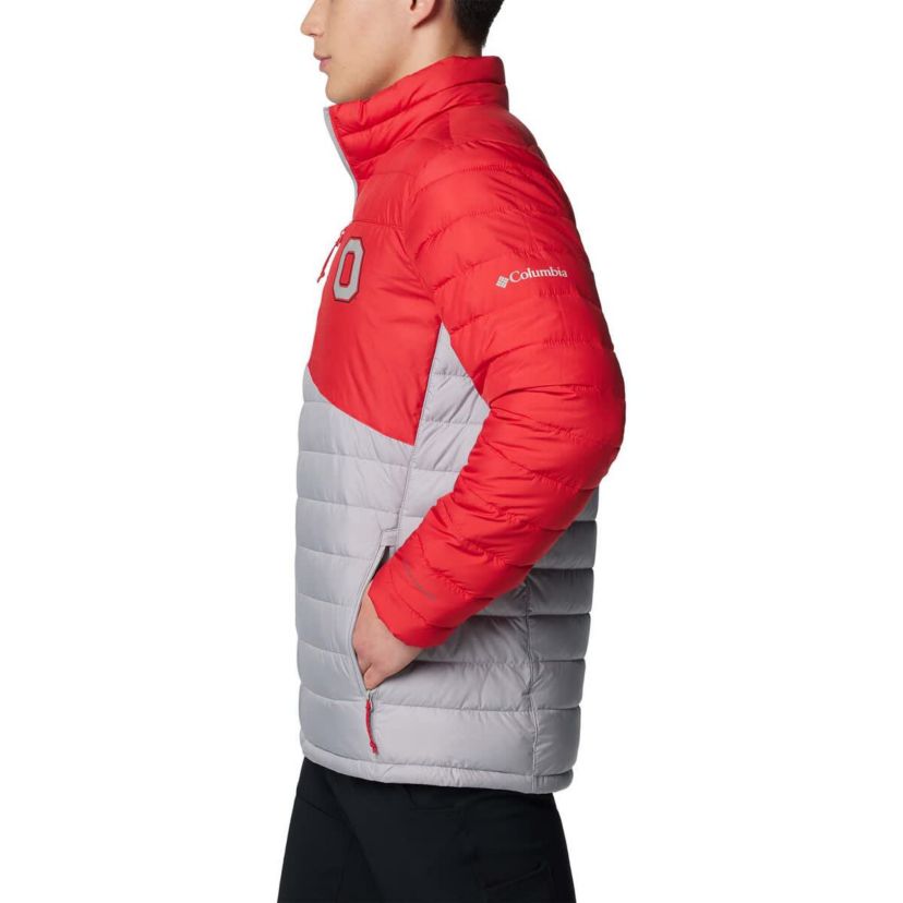 NCAA Ohio State Buckeyes Double Blitz Omni-Heat Infinity Insulated Full-Zip Jacket