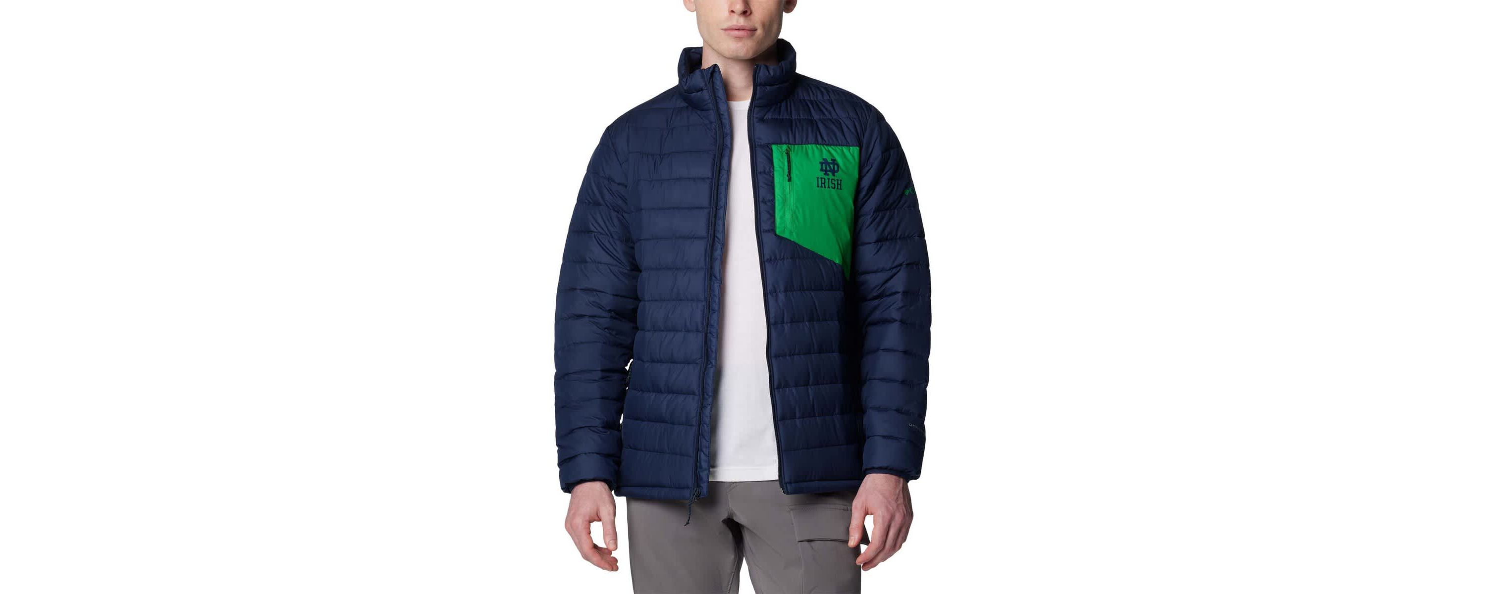 NCAA Notre Dame Fighting Irish Double Blitz Omni-Heat Infinity Insulated Full-Zip Jacket