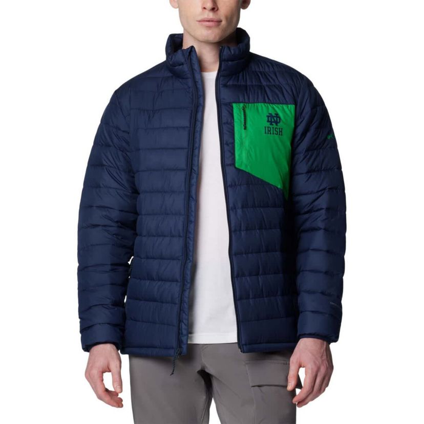 NCAA Notre Dame Fighting Irish Double Blitz Omni-Heat Infinity Insulated Full-Zip Jacket