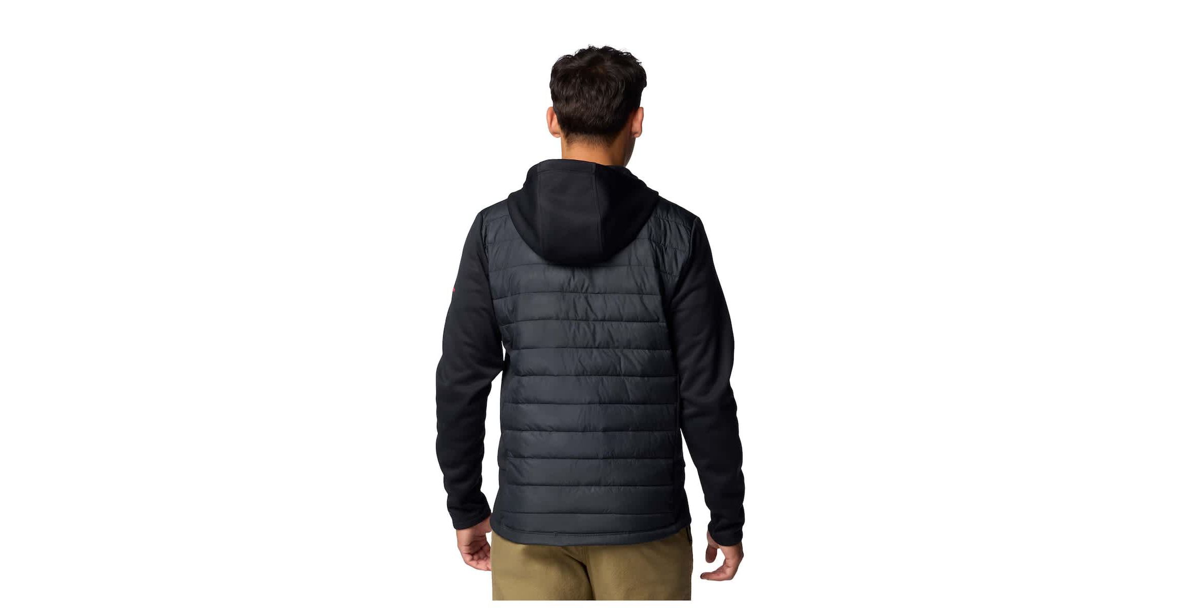 NCAA Georgia Bulldogs Out-Shield Hybrid Full-Zip Hoodie Jacket