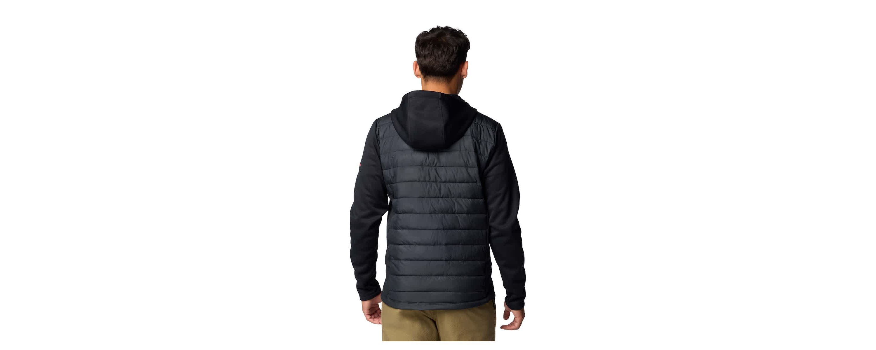 NCAA Georgia Bulldogs Out-Shield Hybrid Full-Zip Hoodie Jacket