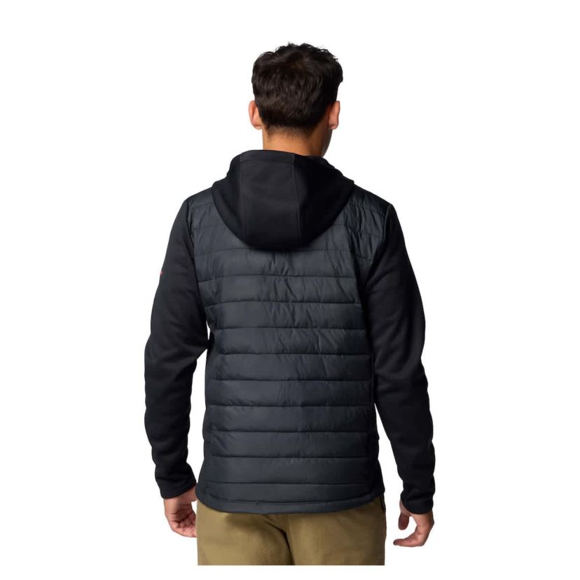 NCAA Georgia Bulldogs Out-Shield Hybrid Full-Zip Hoodie Jacket