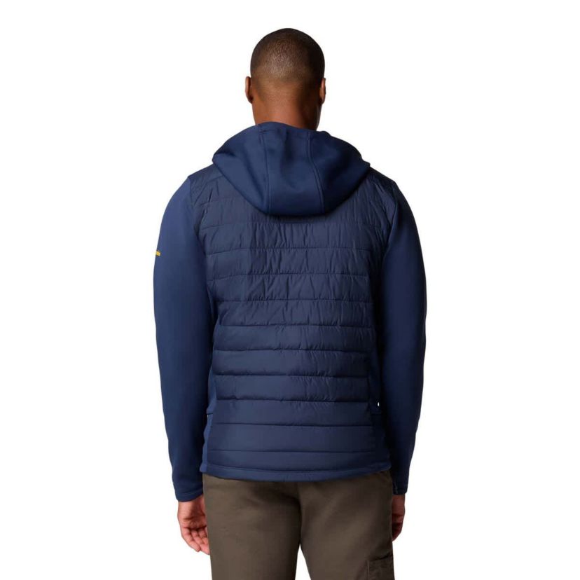 NCAA Michigan Wolverines Out-Shield Hybrid Full-Zip Hoodie Jacket