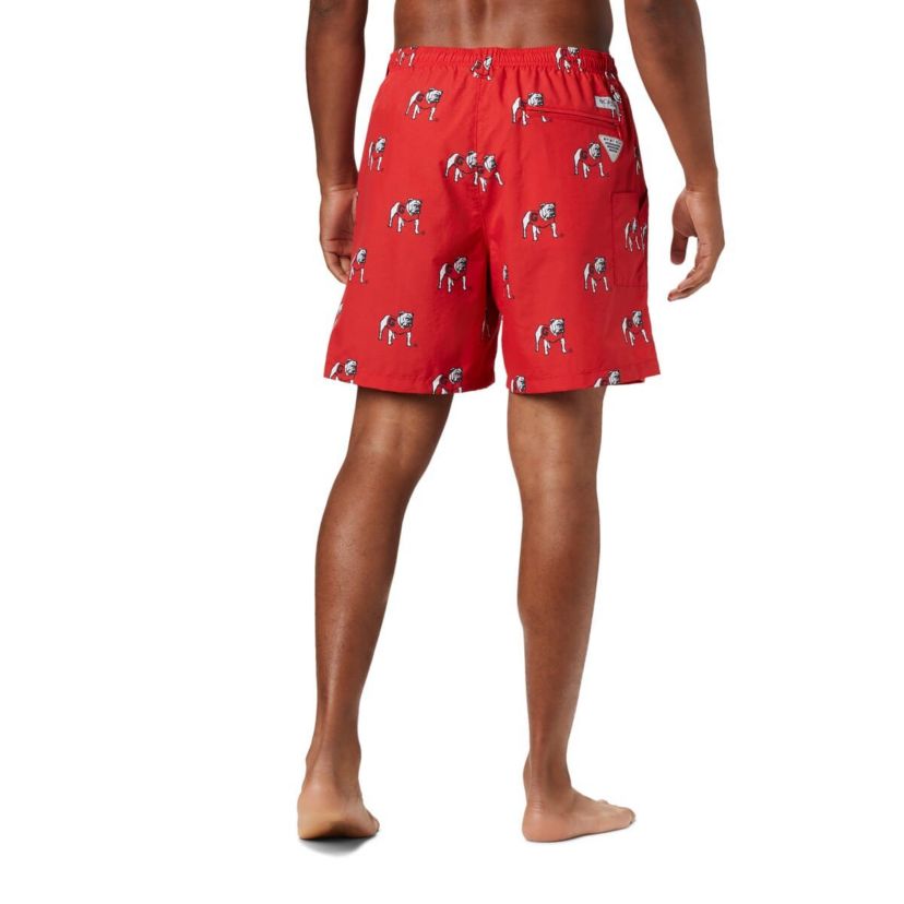 NCAA Georgia Bulldogs Backcast III Printed Short