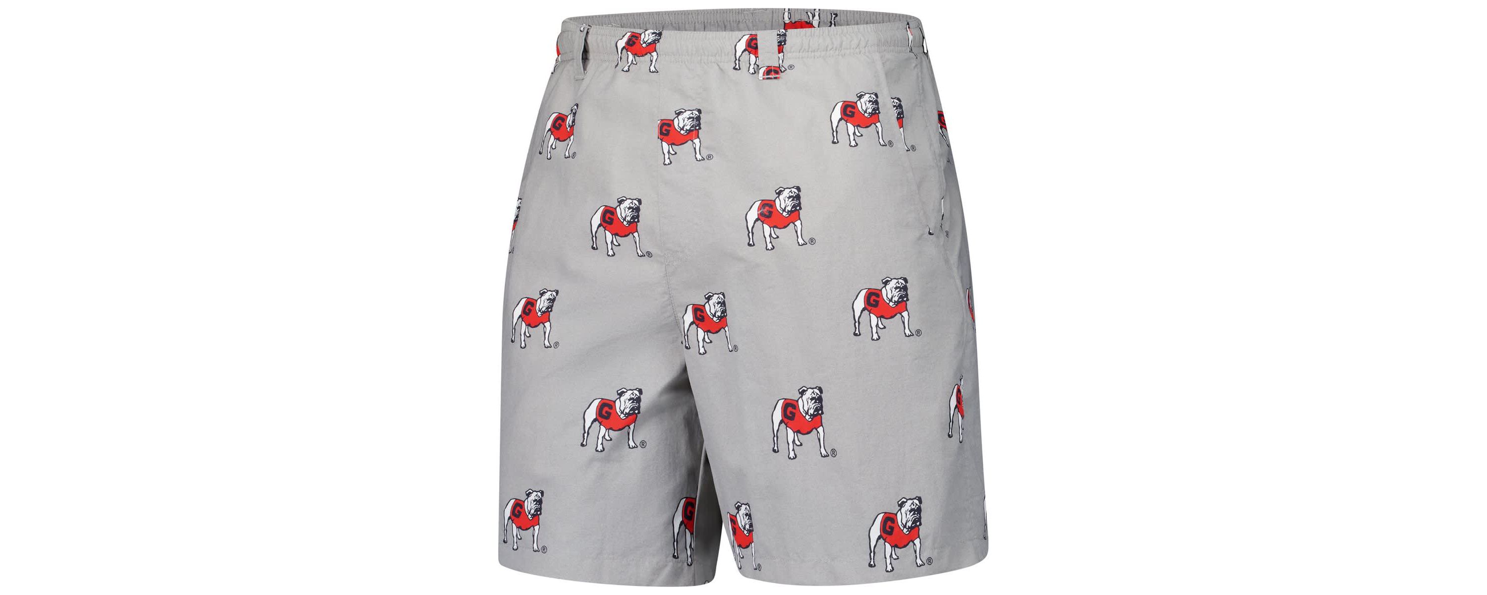 NCAA Georgia Bulldogs Backcast III Printed Short