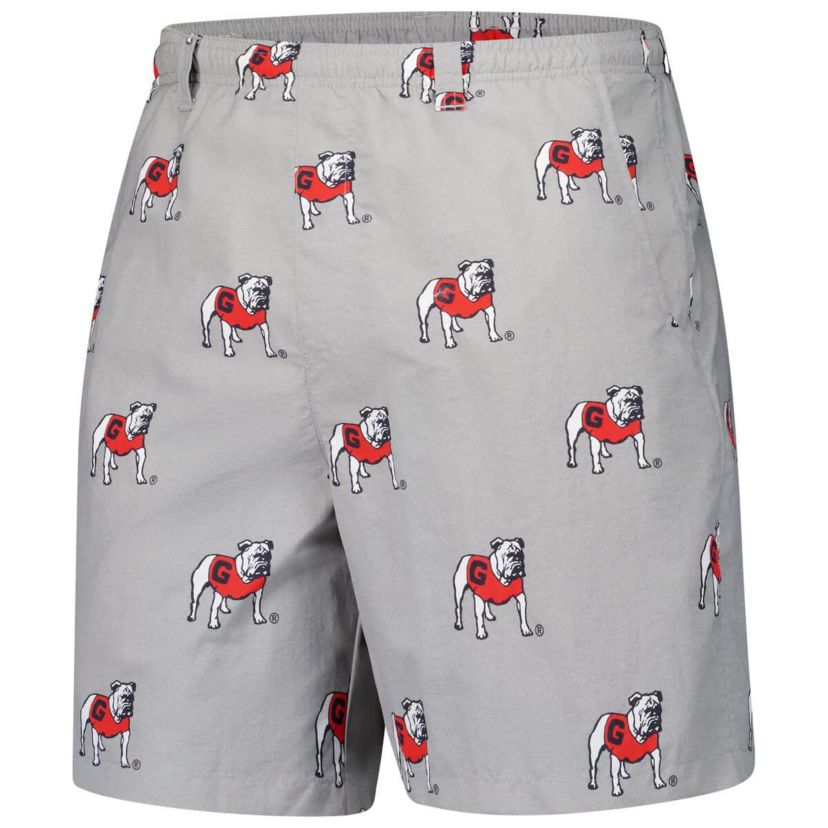 NCAA Georgia Bulldogs Backcast III Printed Short