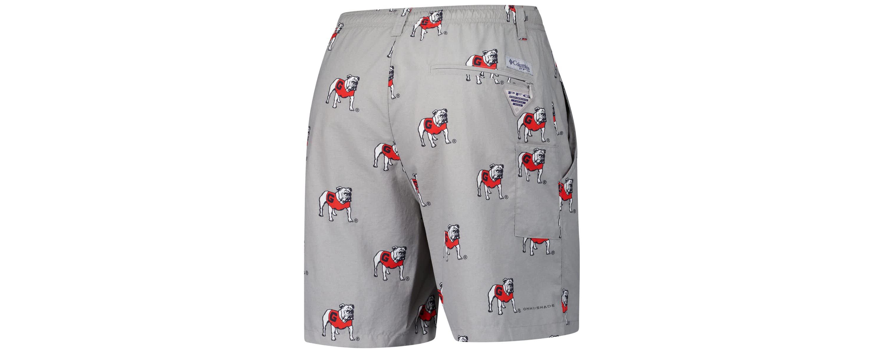 NCAA Georgia Bulldogs Backcast III Printed Short