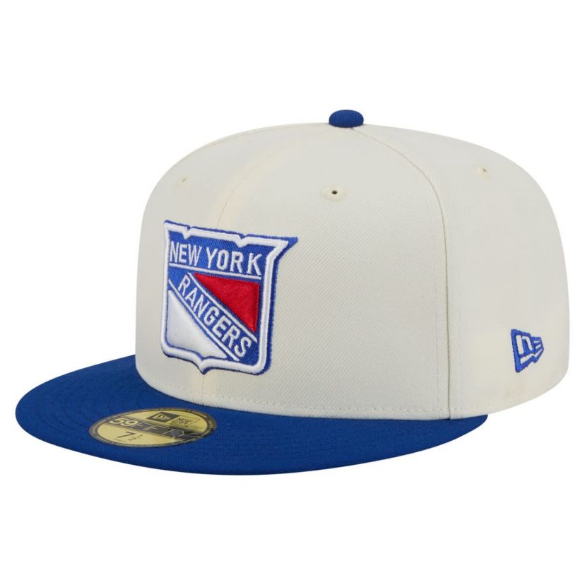 NHL New York Rangers Chrome Two-Toned 59FIFTY Fitted Hat