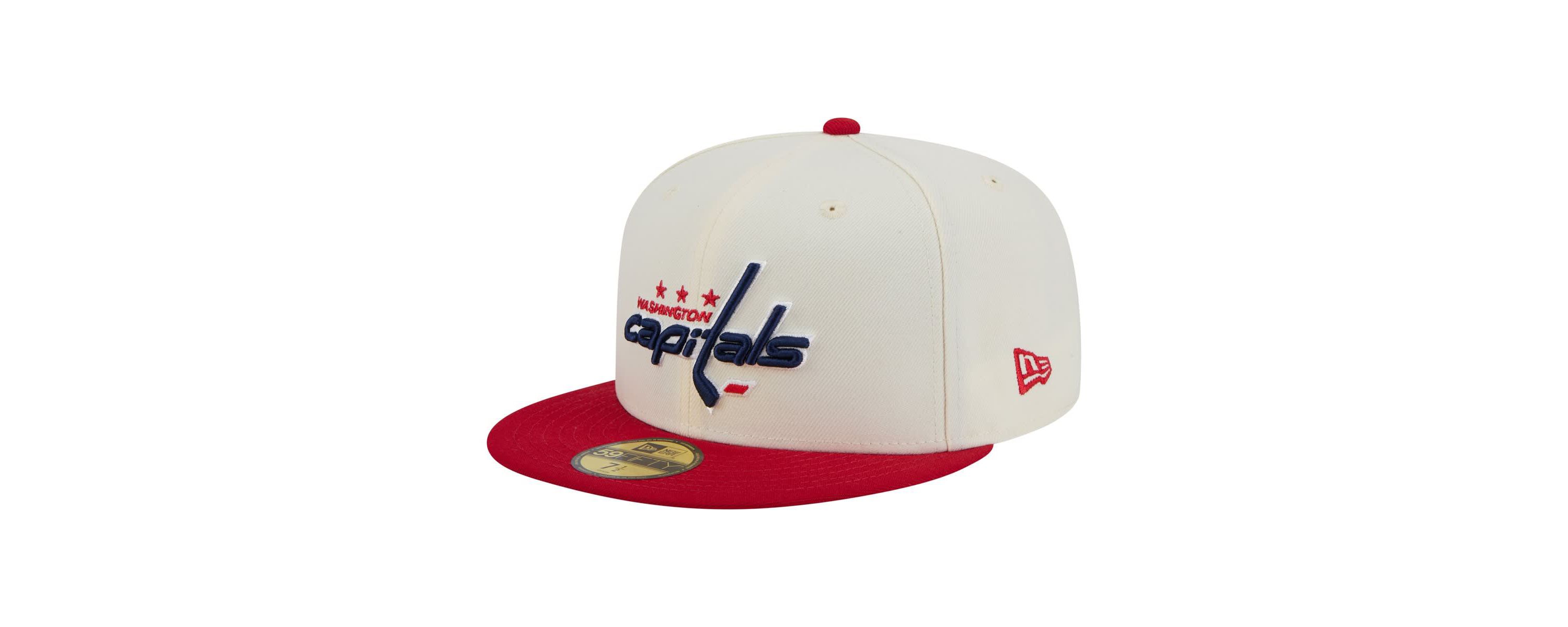 NHL Washington Capitals Chrome Two-Toned 59FIFTY Fitted Hat