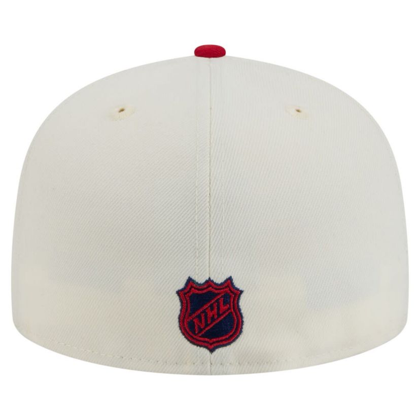 NHL Washington Capitals Chrome Two-Toned 59FIFTY Fitted Hat