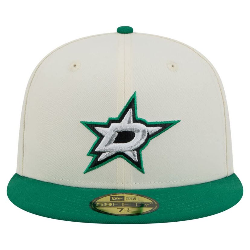 NHL Dallas Stars Chrome Two-Toned 59FIFTY Fitted Hat