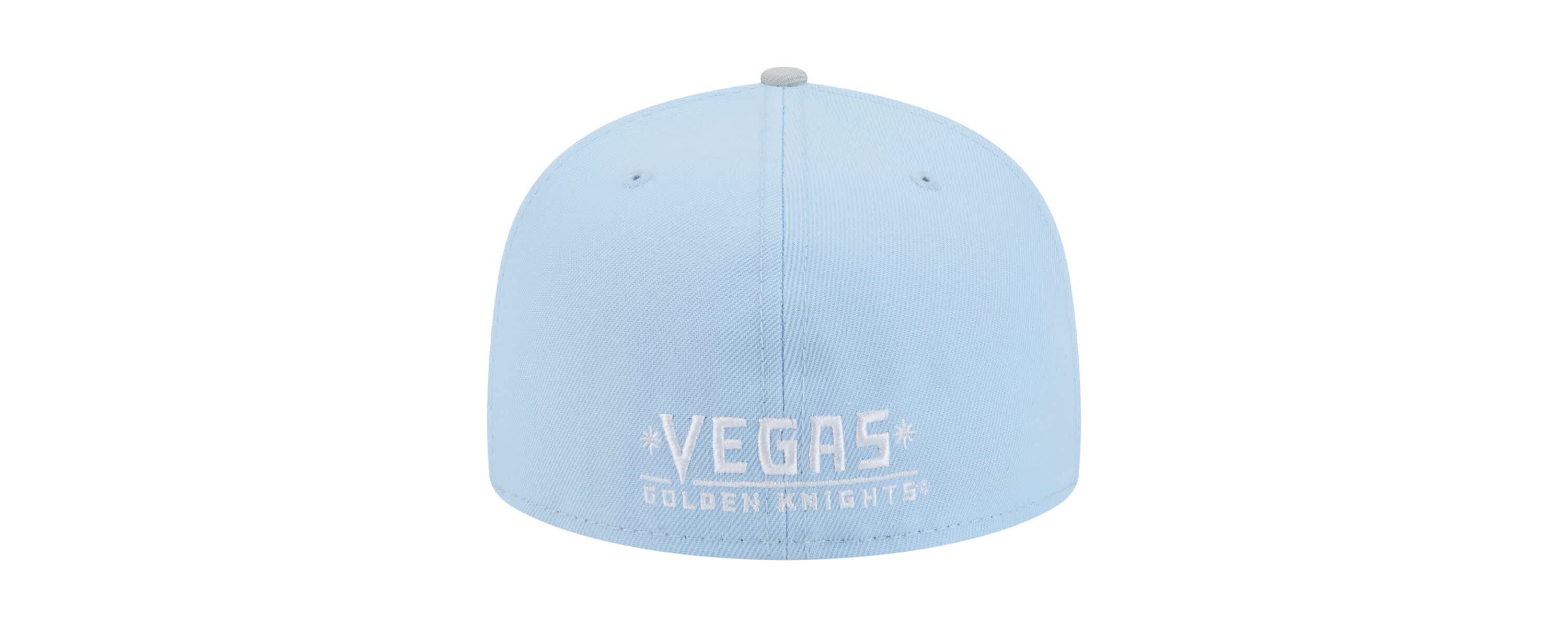 NHL Light Blue/Gray Vegas Golden Knights Color Pack Two-Tone 59FIFTY Fitted Hat