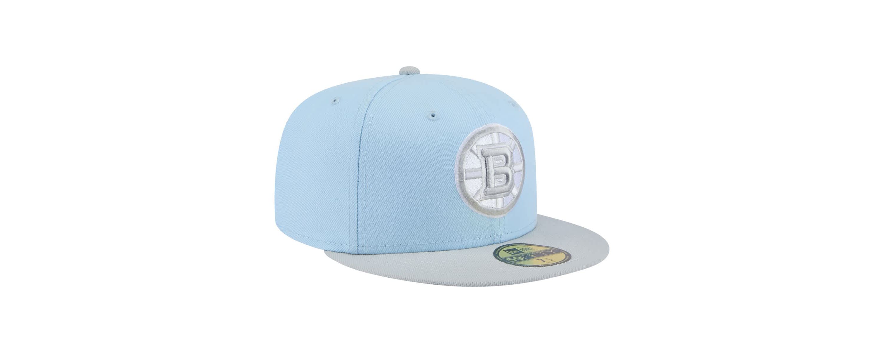 NHL Light Blue/Gray Color Pack Two-Tone 59FIFTY Fitted Hat
