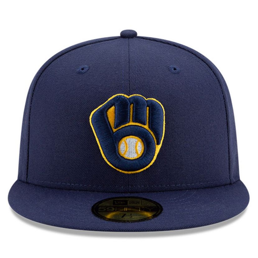 MLB Milwaukee Brewers National Baseball Hall of Fame 59FIFTY Fitted Hat