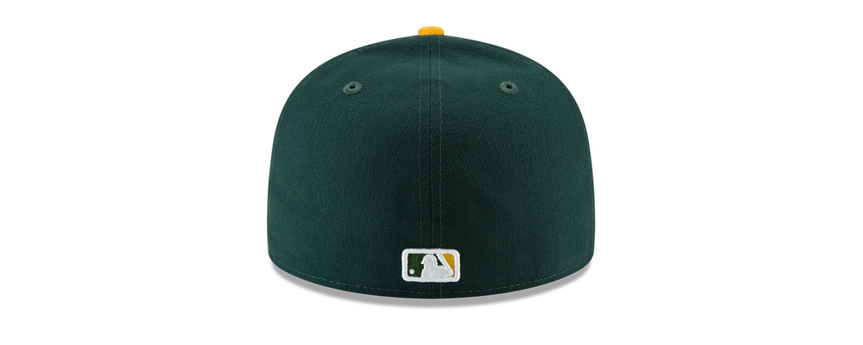 Oakland Athletics MLB Green/Gold Athletics National Baseball Hall of Fame 59FIFTY Fitted Hat