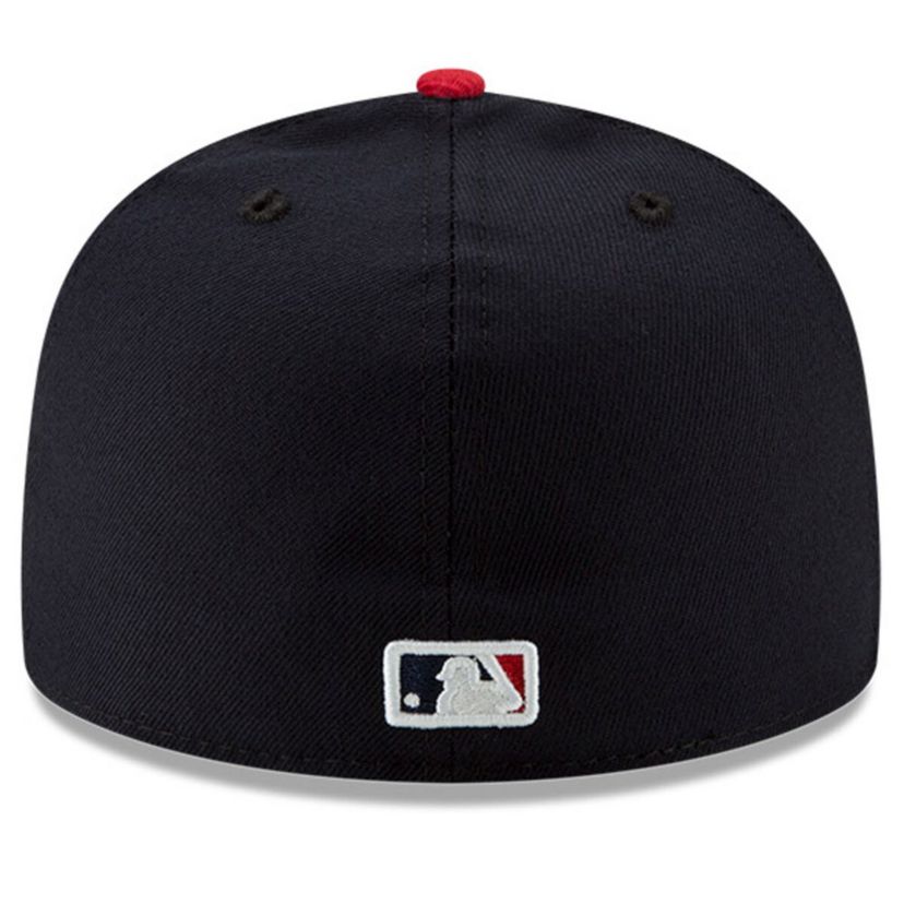 MLB Navy/Red Atlanta Braves National Baseball Hall of Fame 59FIFTY Fitted Hat