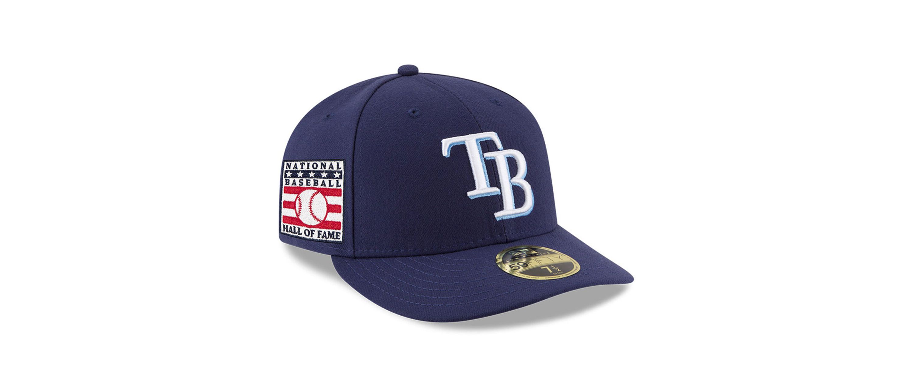 MLB Tampa Bay Rays National Baseball Hall of Fame Low 59FIFTY Fitted Hat