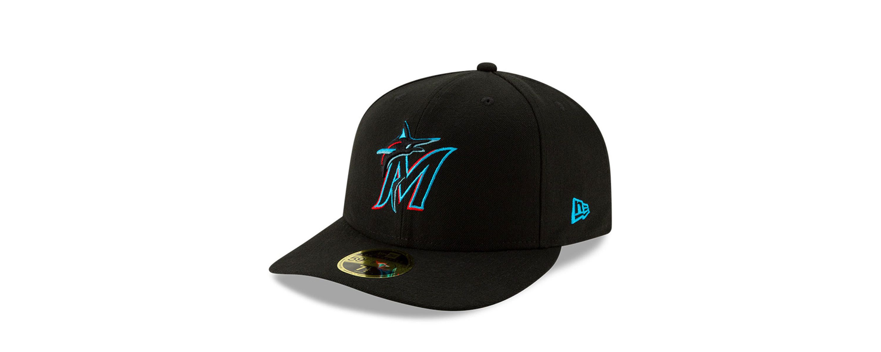 MLB Miami Marlins National Baseball Hall of Fame Low 59FIFTY Fitted Hat