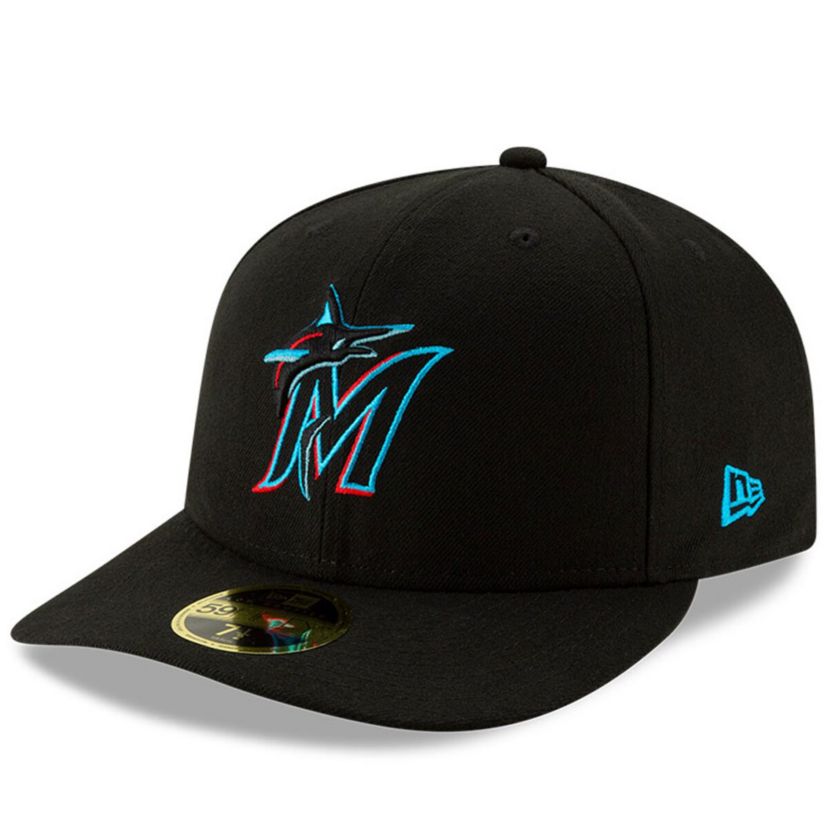 MLB Miami Marlins National Baseball Hall of Fame Low 59FIFTY Fitted Hat