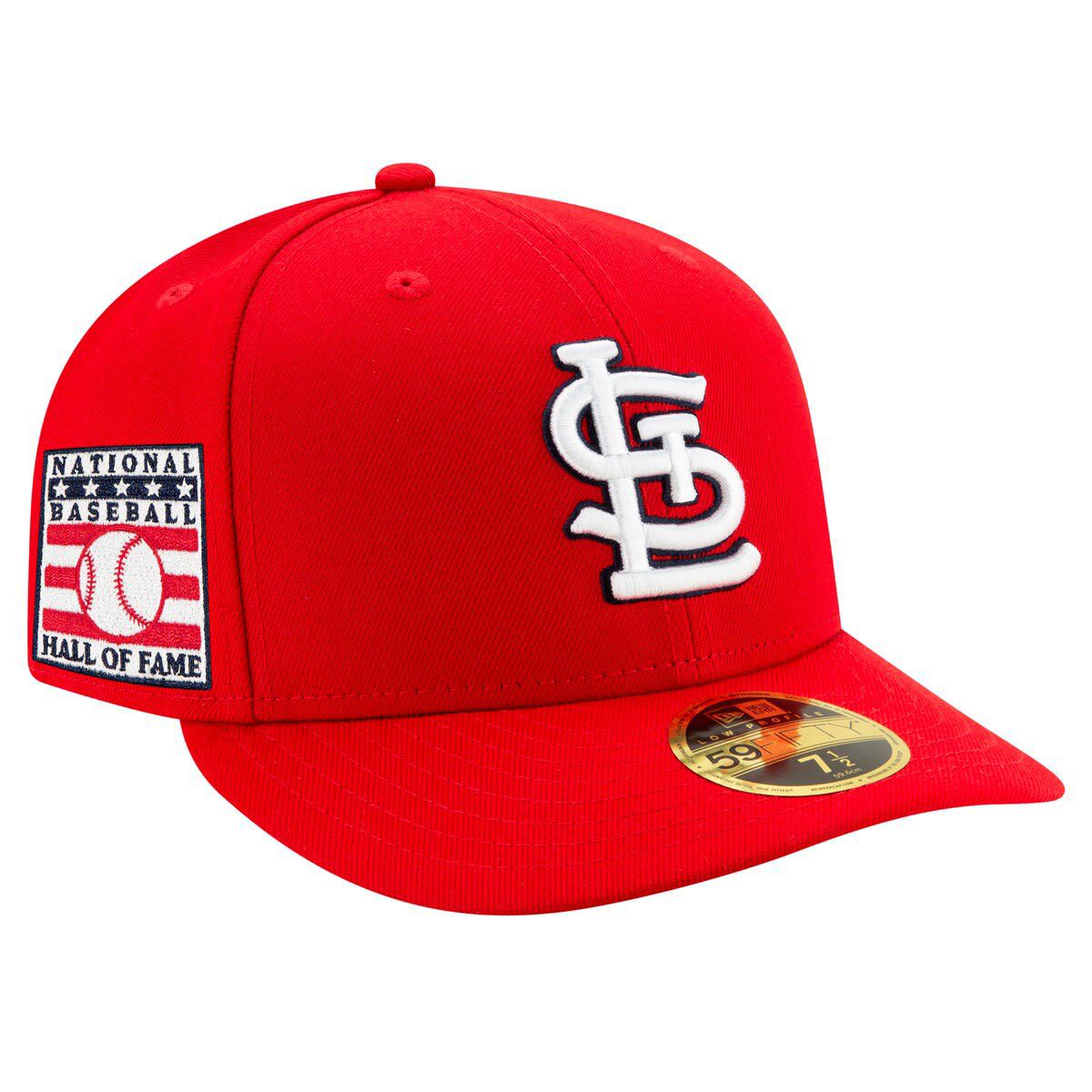 MLB St. Louis Cardinals National Baseball Hall of Fame Low 59FIFTY Fitted Hat