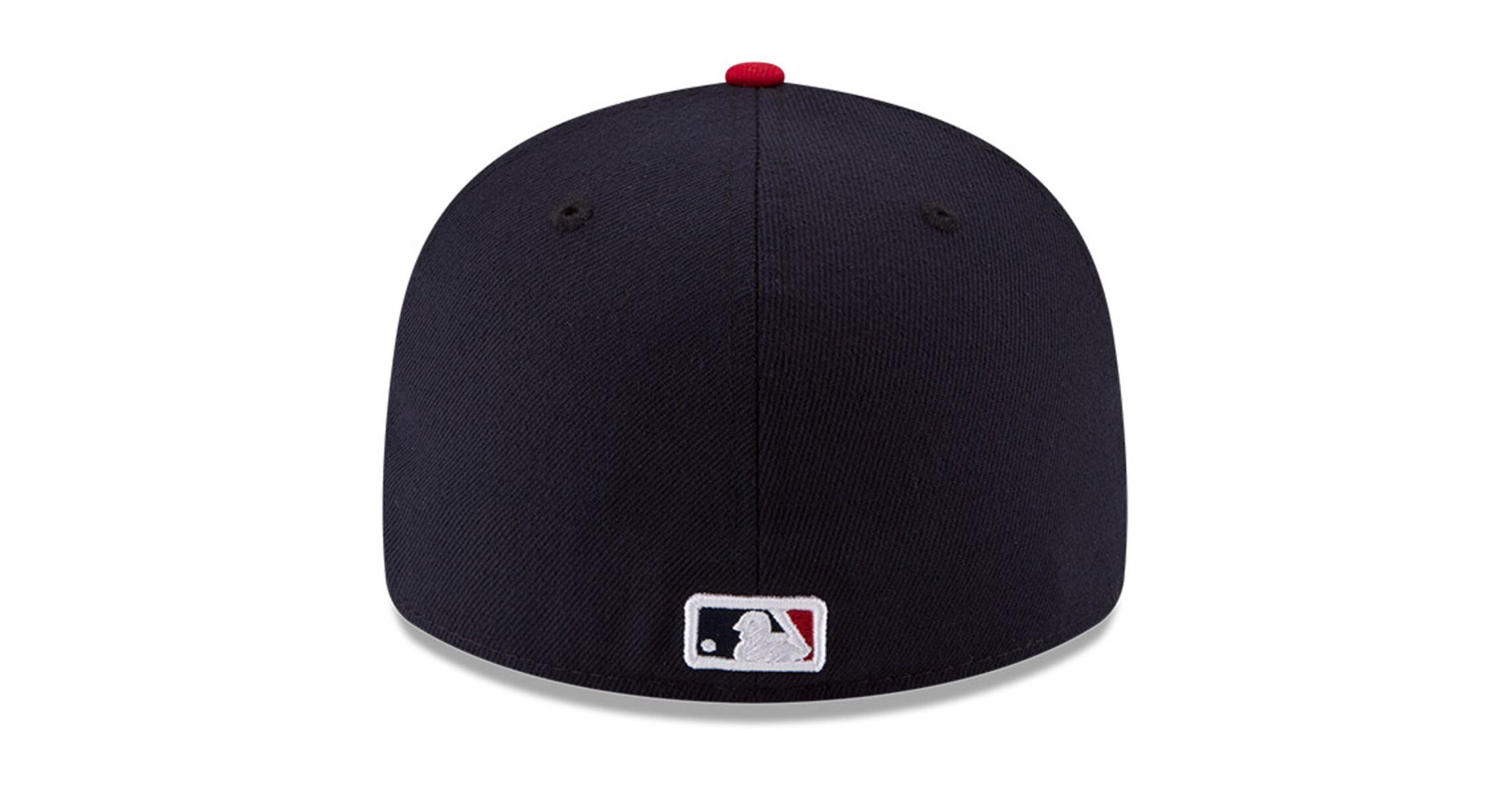 MLB Navy/Red Atlanta Braves National Baseball Hall of Fame Low 59FIFTY Fitted Hat