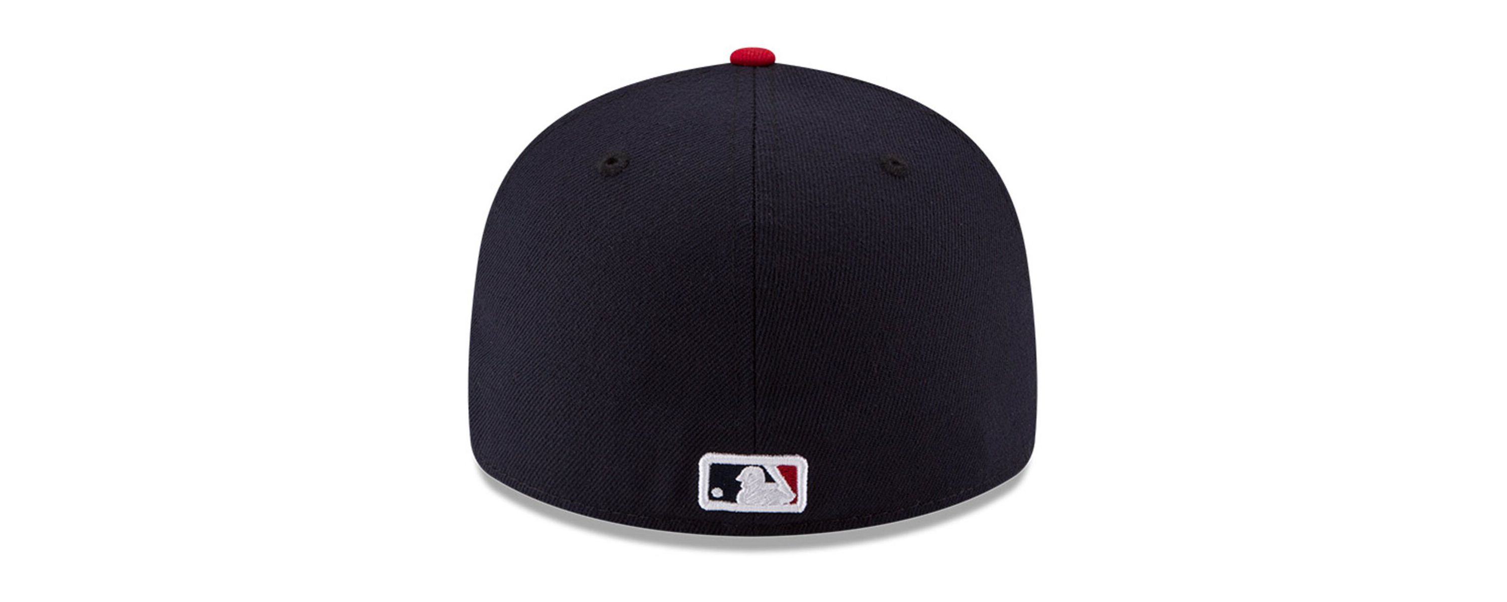 MLB Navy/Red Atlanta Braves National Baseball Hall of Fame Low 59FIFTY Fitted Hat