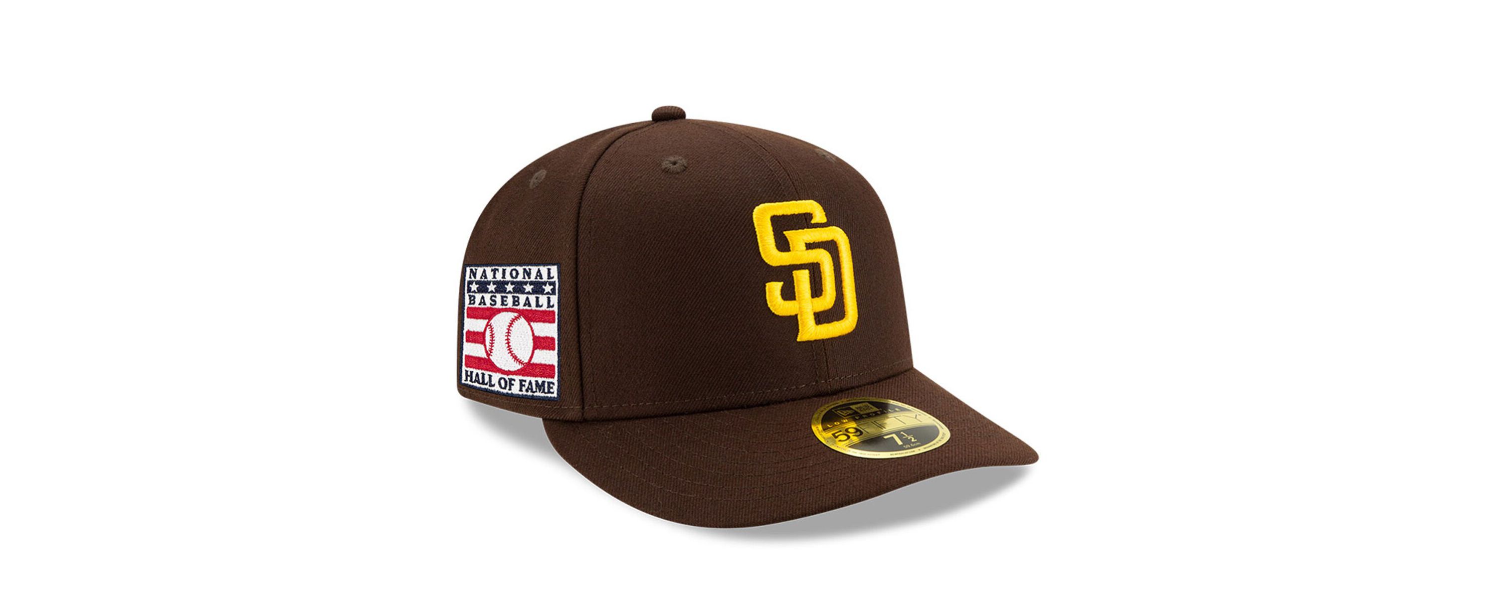 MLB San Diego Padres National Baseball Hall of Fame Low 59FIFTY Fitted Hat